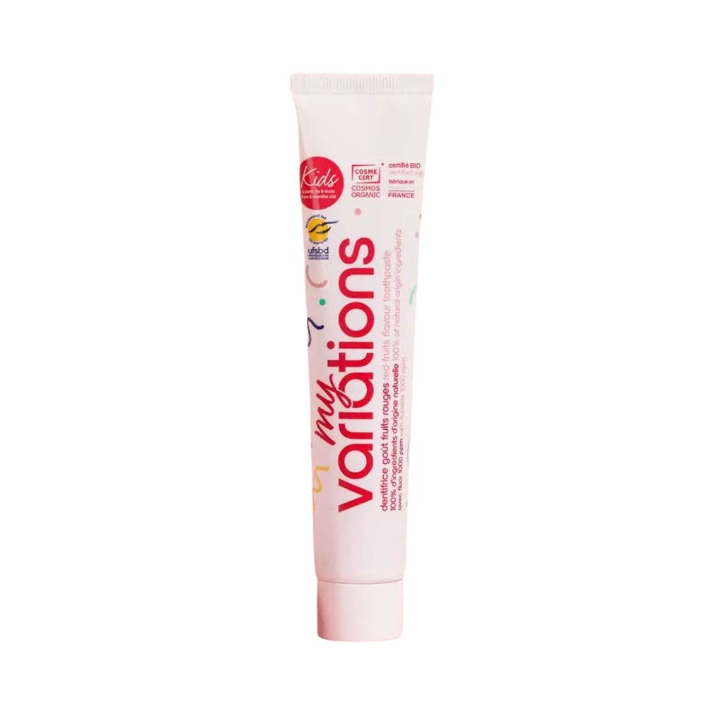 MyVariations Dentifrice Enfants Bio Goûts Fruits Rouges 60ml