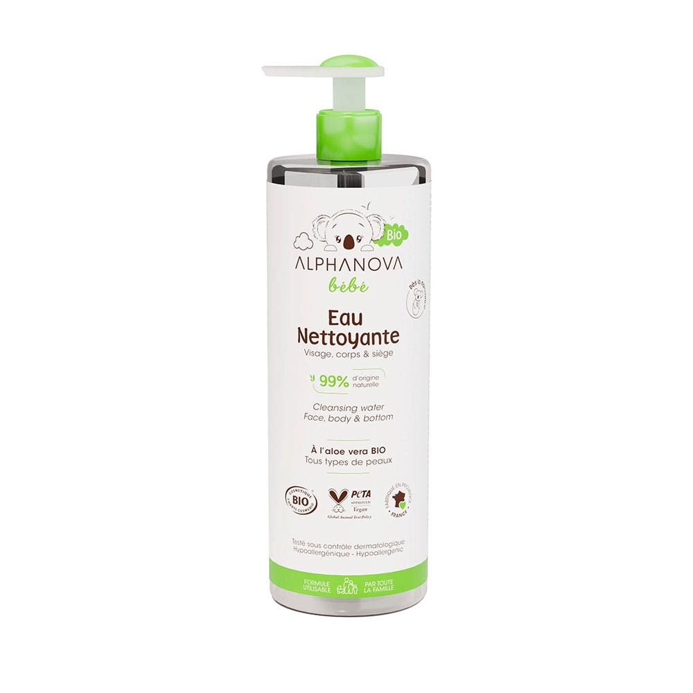 Alphanova Bébé Eau Nettoyante 400ml
