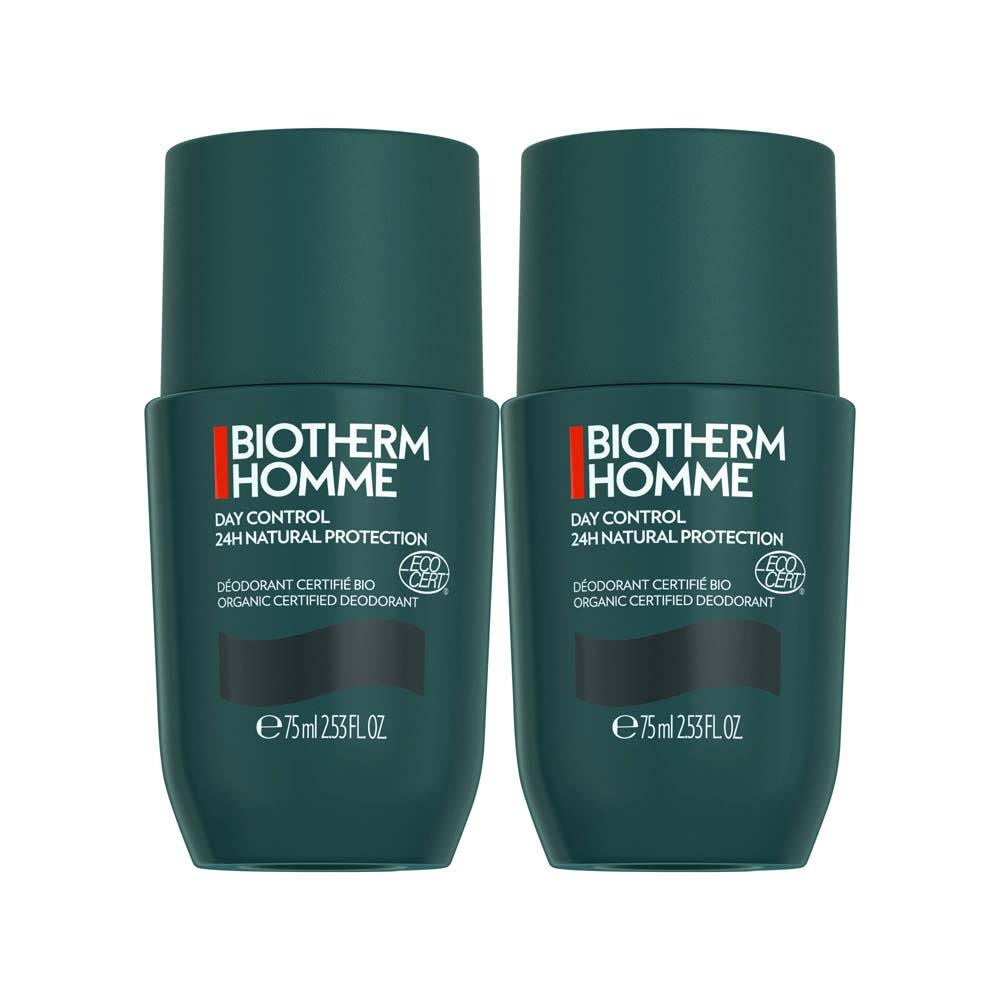 Biotherm Day Control Deodorant Anti-transpirant 24H Roll-on Homme 2x75ml