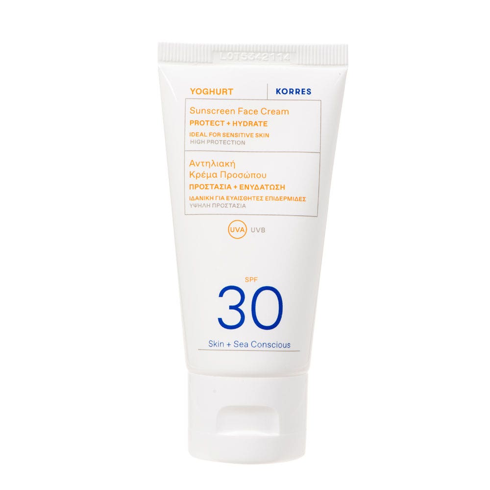 Korres Yoghurt Crème Solaire Visage SPF30 50ml