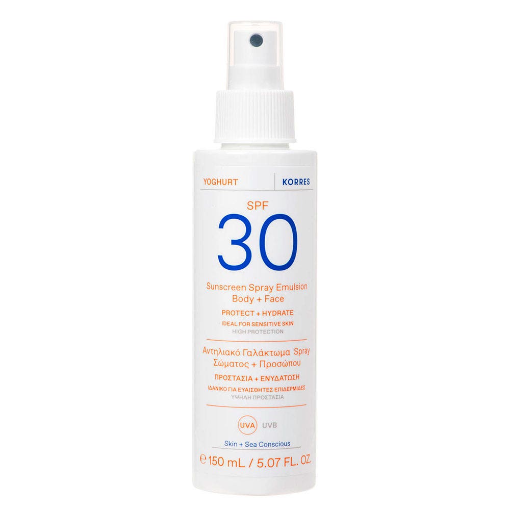 Korres Yoghurt Spray Solaire Visage & Corps SPF30 150ml