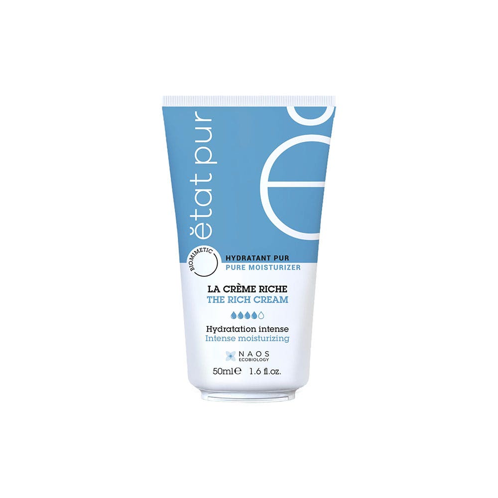 Etat Pur Hydratant Pur La Crème Riche Hydratation Intense 50ml