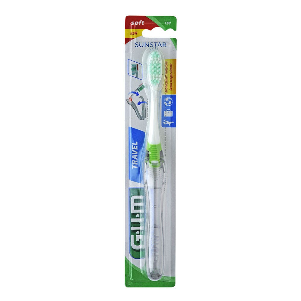 Gum Brosse A Dents De Voyage 158 Souple