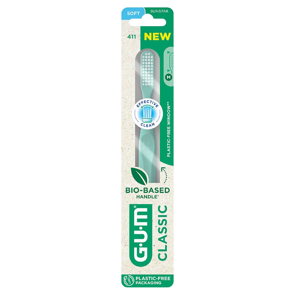 Gum Classic Brosse A Dents 411 Souple Regular
