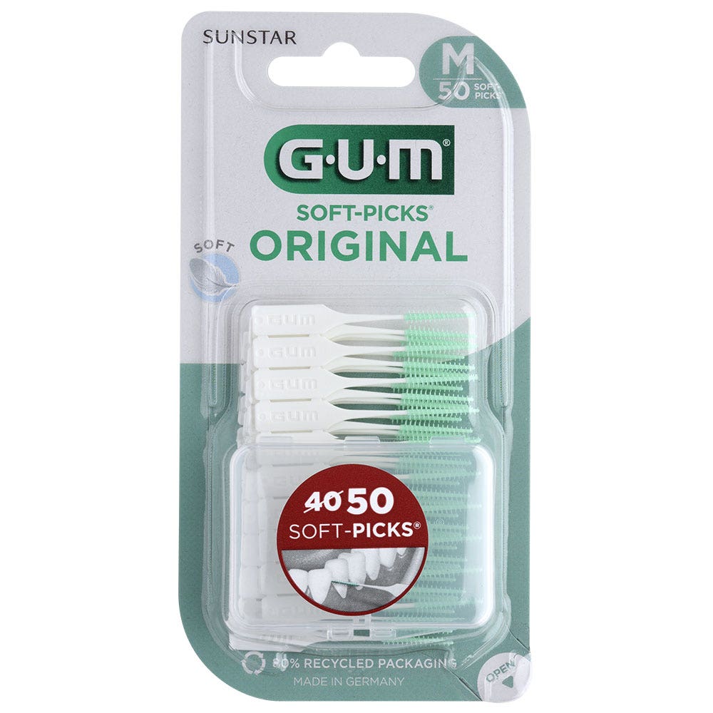Gum Soft-Picks Batonnets Interdentaires Regular x40
