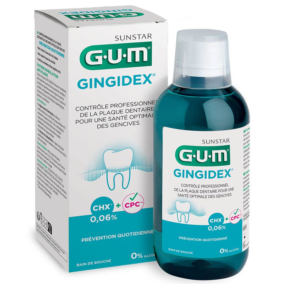 Gum Gingidex Bain De Bouche 300 ml