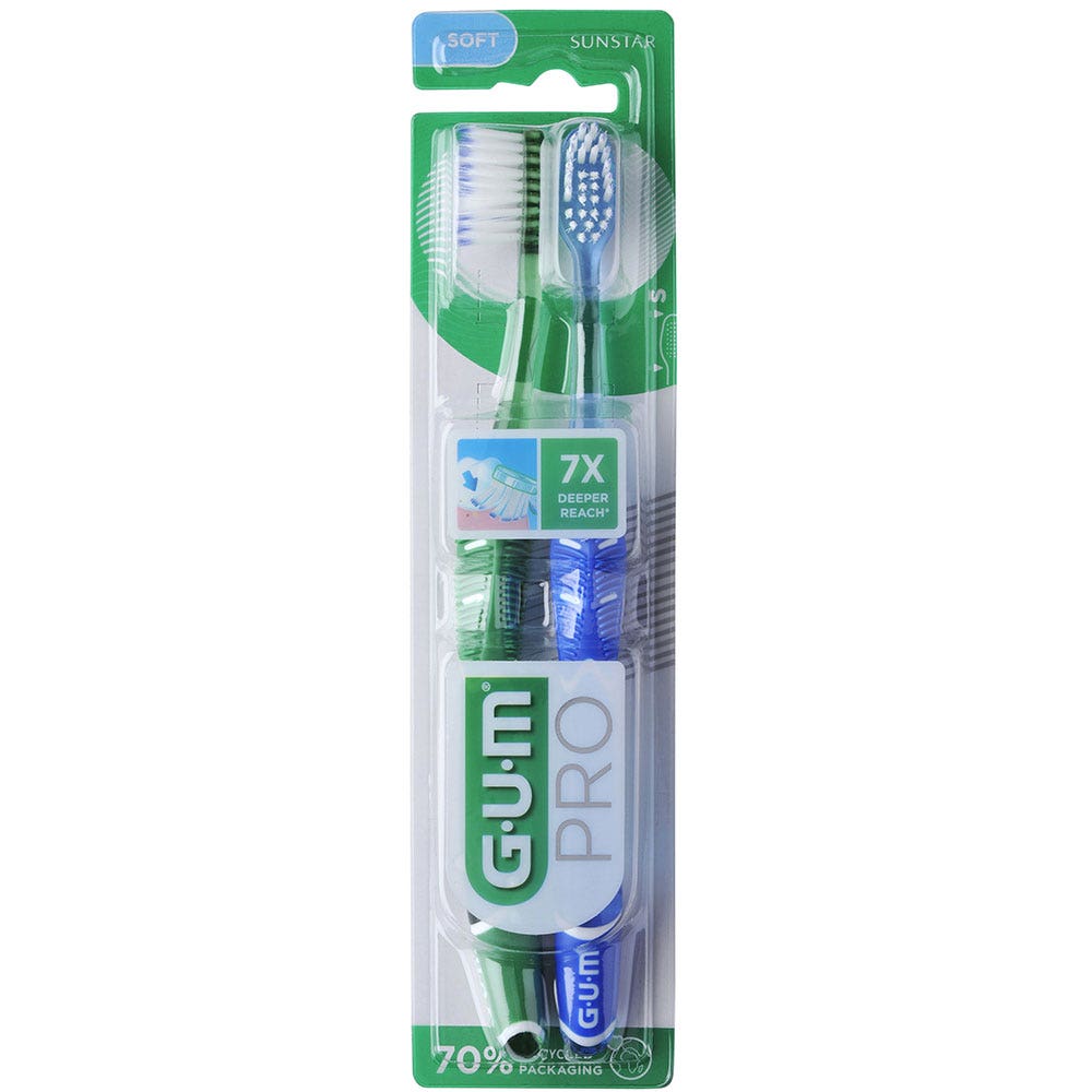 Gum Brosse A Dents Technique Pro Souple 1525 x2