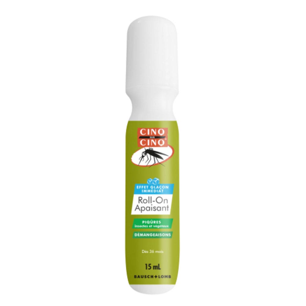 Cinq Sur Cinq Roll-on apaisant effet glaçon immédiat 15ml