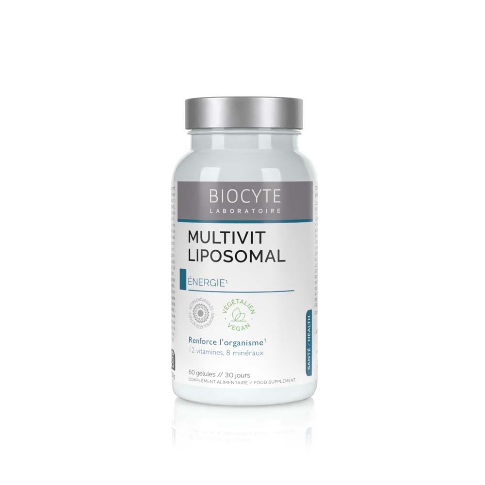 Biocyte Multivit Liposomal Énergie 60 Gélules