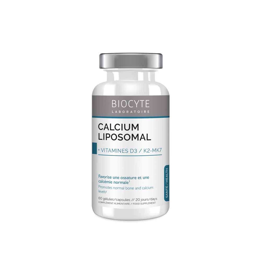 Biocyte Santé Calcium Liposomal D3 K2-K7 60 Gélules