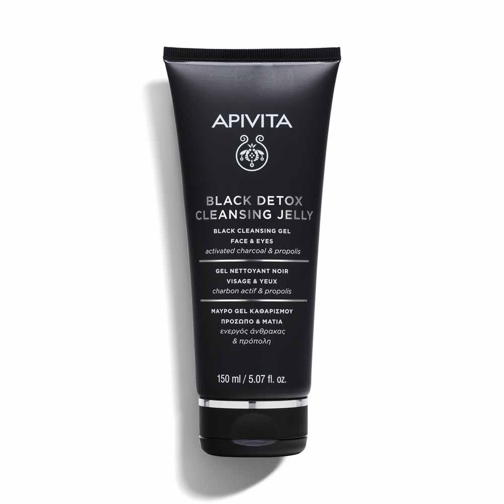 Gel Nettoyant Noir – Visage & Yeux 150ml APIVITA