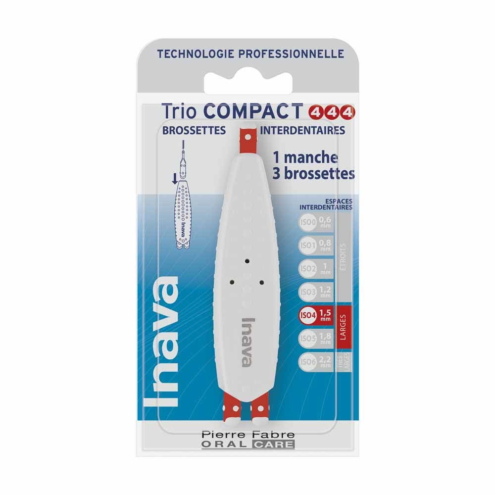 Inava Trio Compact Brossettes Interdentaires 1.5mm