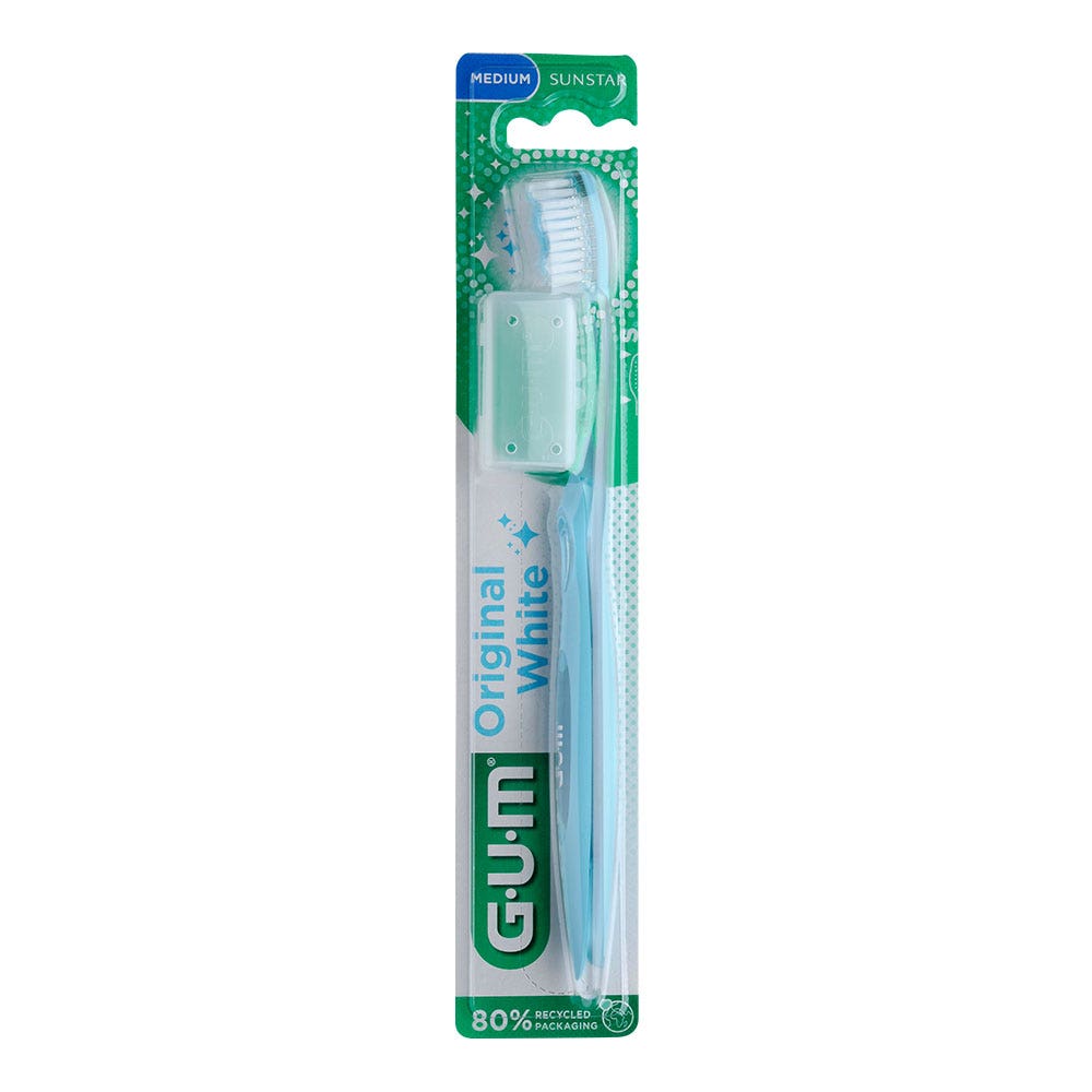 Gum Original White Brosse A Dents Sunstar Medium 563