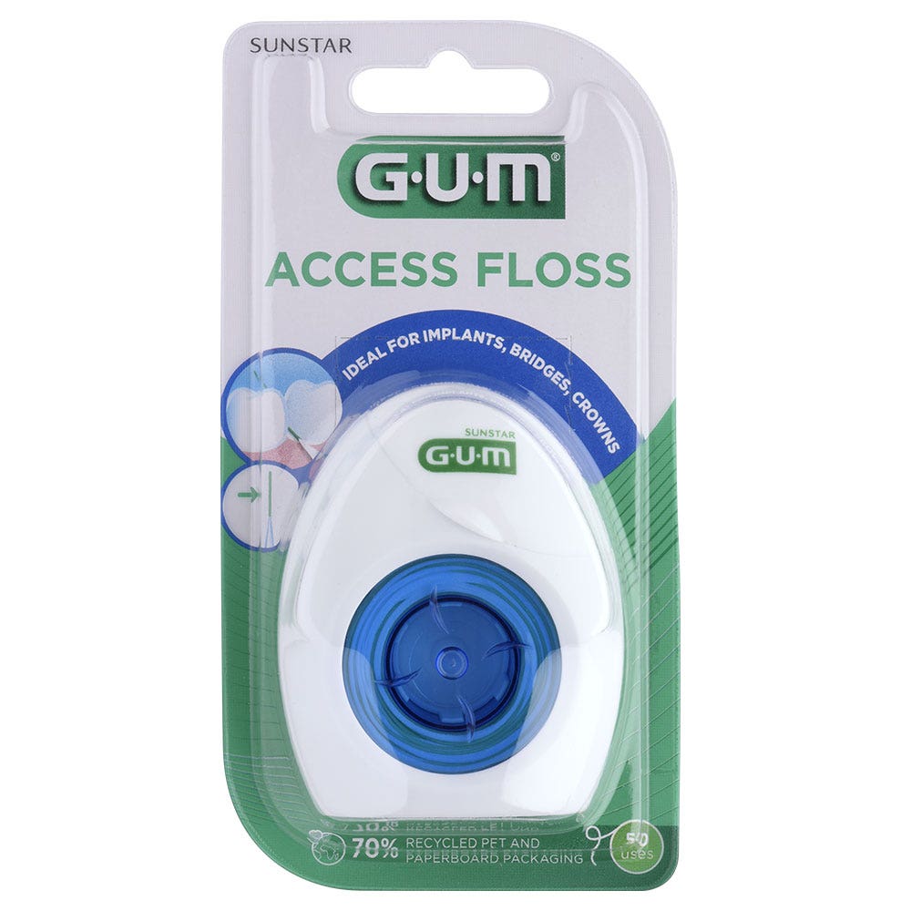 Gum Access Floss Fil Dentaire 50m