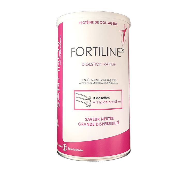 Fortiline Poudre De Proteine Saveur Neutre 400g Santinov Easypara