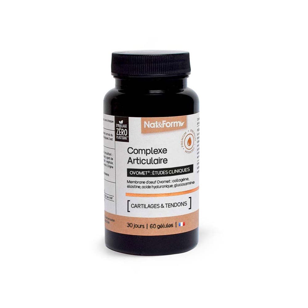 Nat&Form Nutraceutiques Premium Complexe Articulaire 60 Gélules