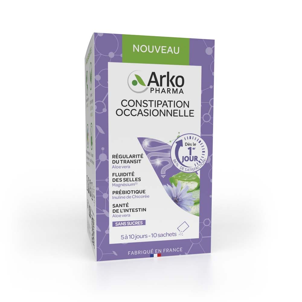 Arkopharma Arkogélules Constipation Occasionnelle 10 Sachets