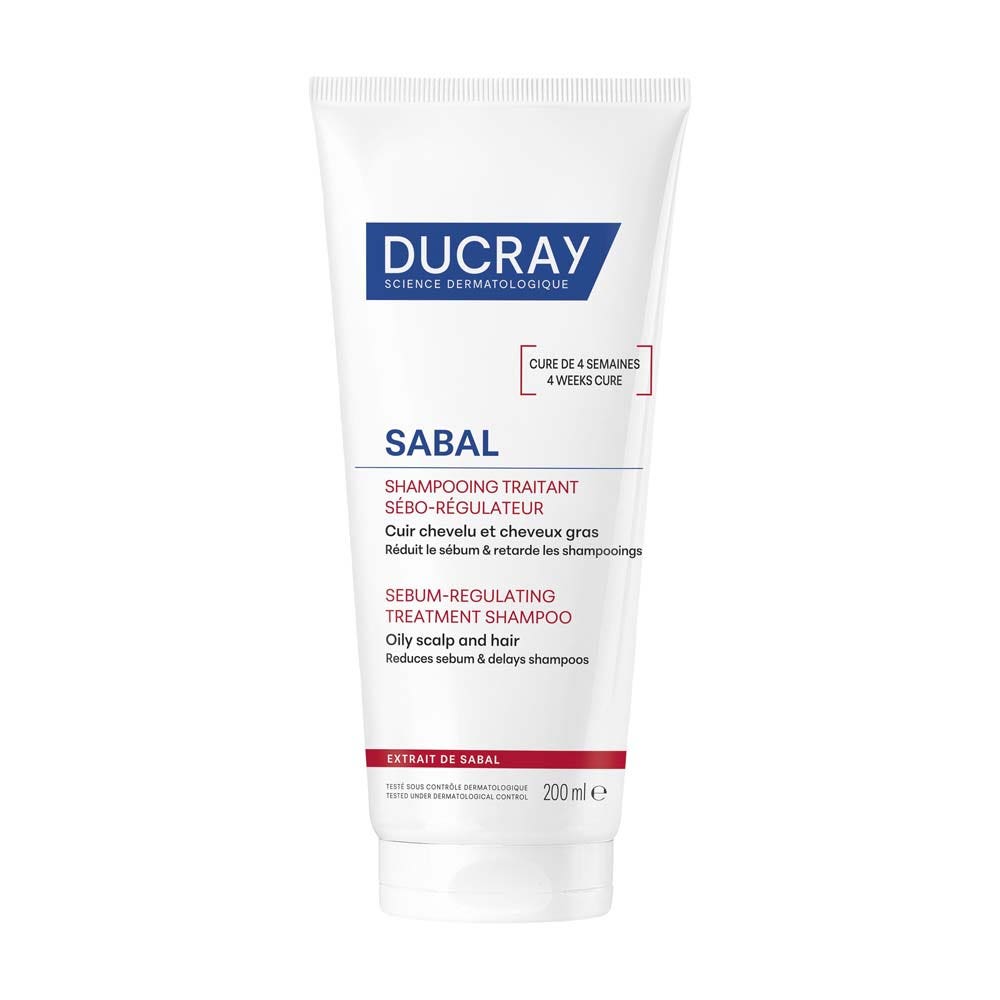 Ducray Sabal Shampooing Traitant Seboregulateur Cuir Chevelu Et Cheveux Gras 200ml