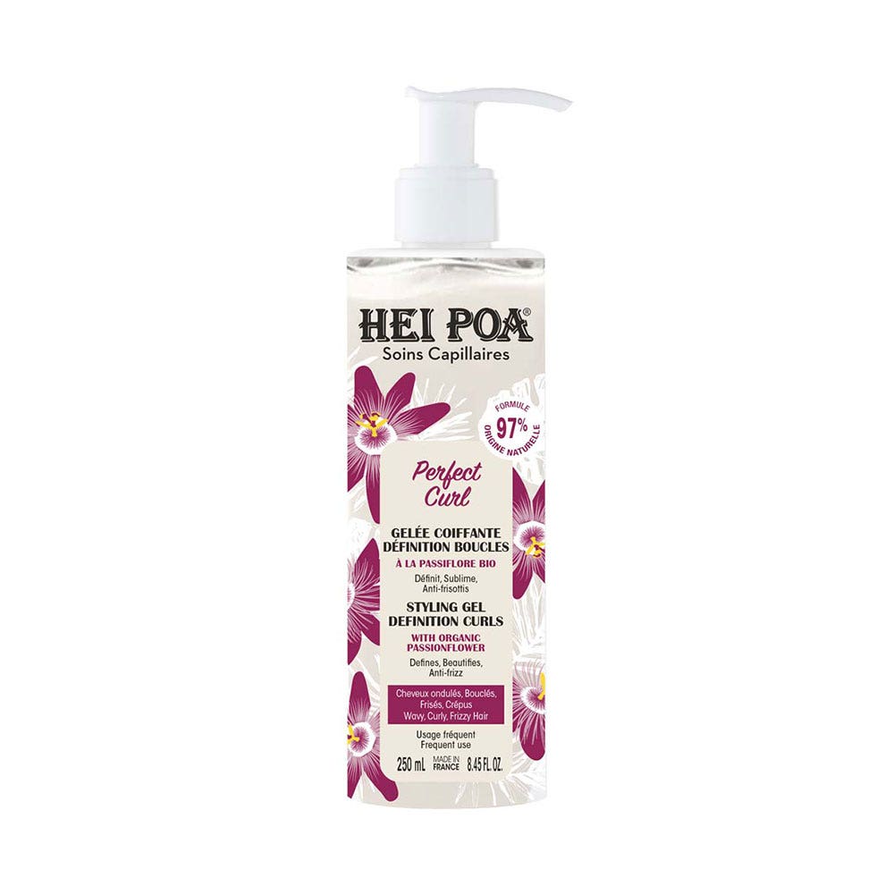 Hei Poa Perfect Curl Gelée Coiffante Définition Boucles 250ml