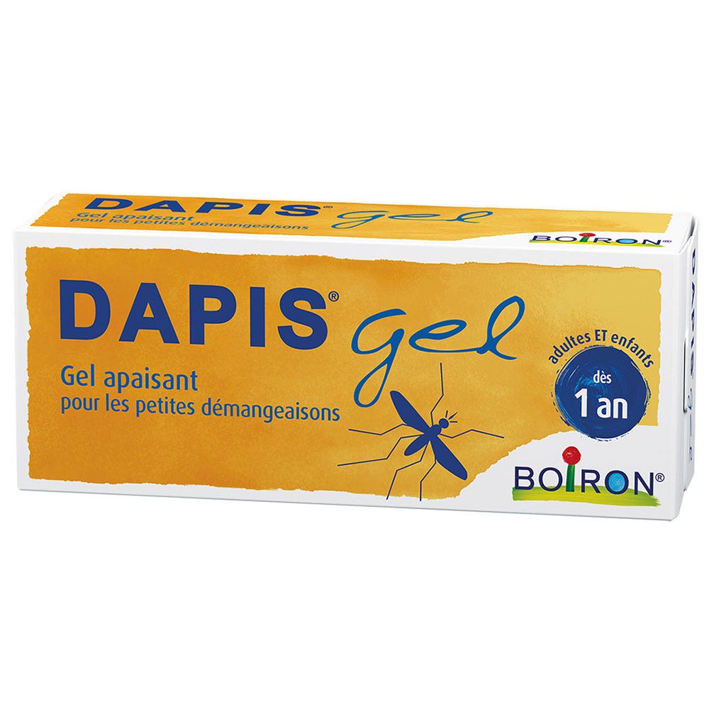 Boiron Dapis Gel Apaisant Anti-démangeaisons Dès 3 Ans 40g