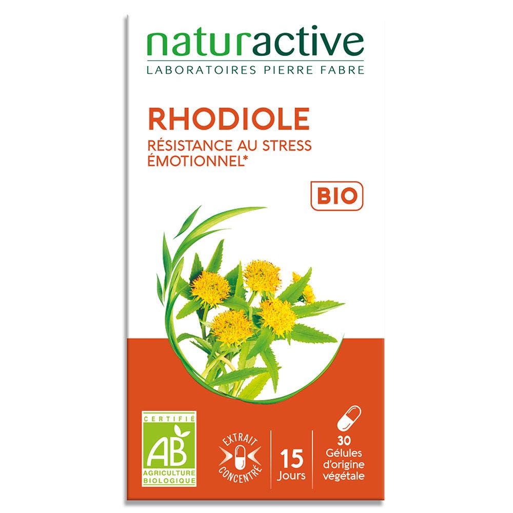 Naturactive Rhodiola Bio 30 gélules végétales