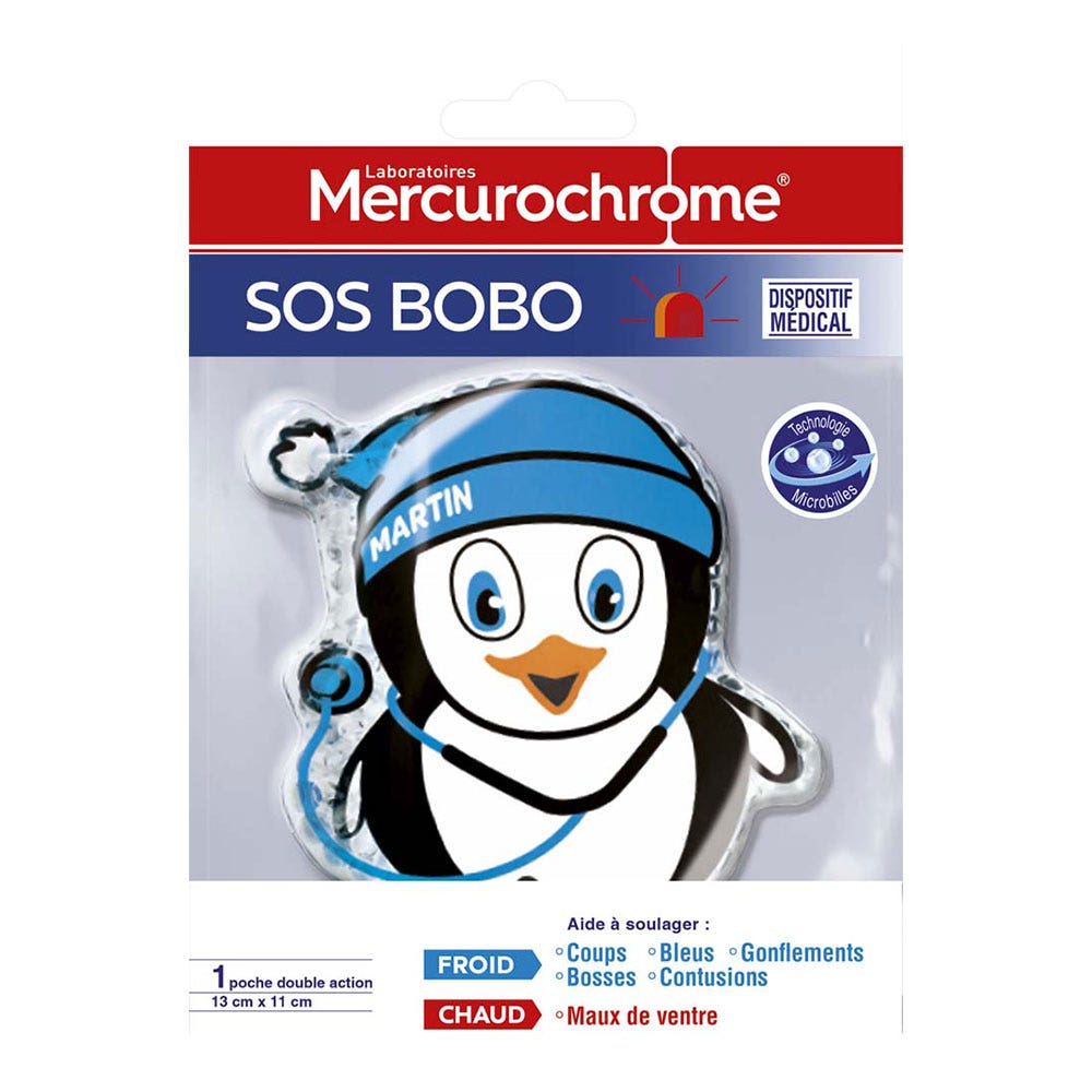 Mercurochrome Sos Bobo Poche Chaud Froid Pour Enfant