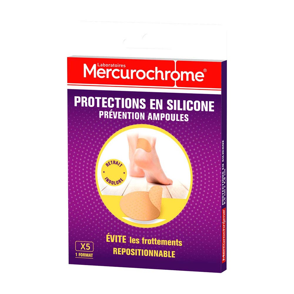 Mercurochrome Protections Anti Ampoules En Silicone x5