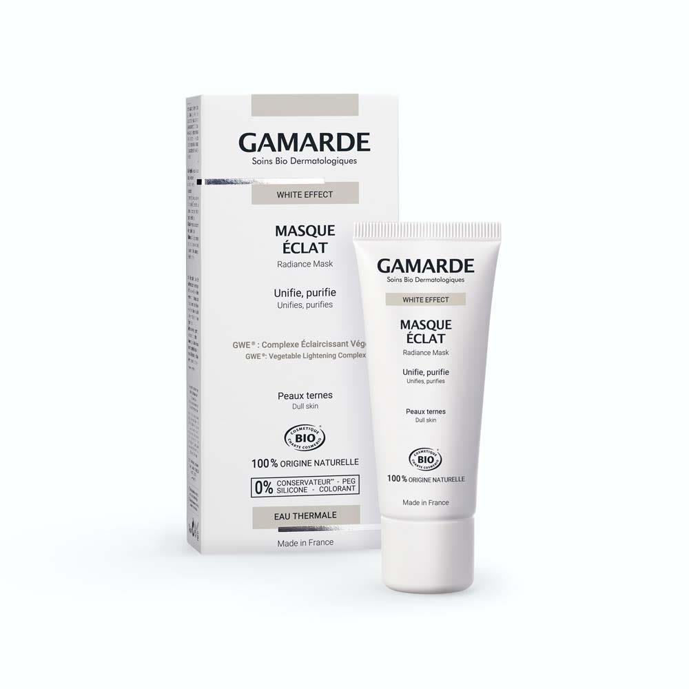 Gamarde Masque Eclat Bio White Effect Peaux Ternes 40ml