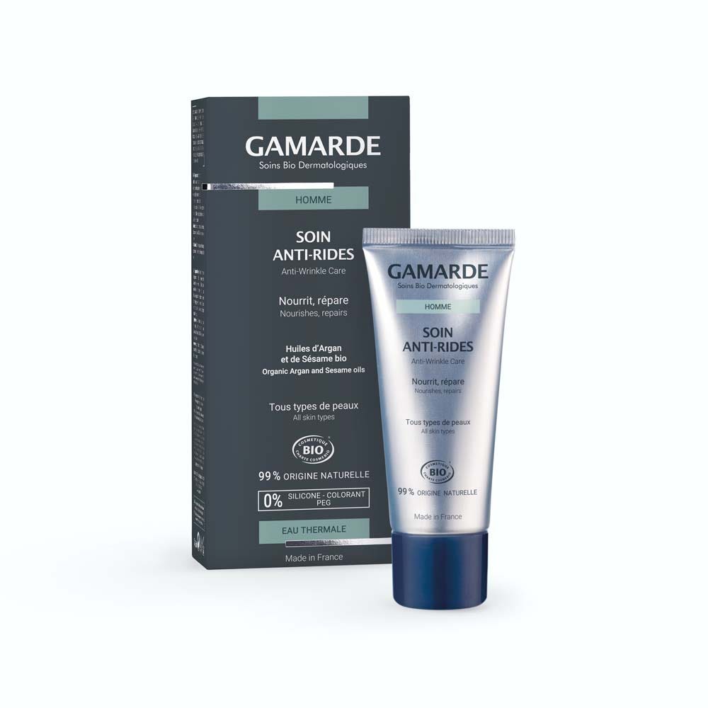 Gamarde Homme Soin Anti-rides Nourrissant Reparateur Bio 40ml
