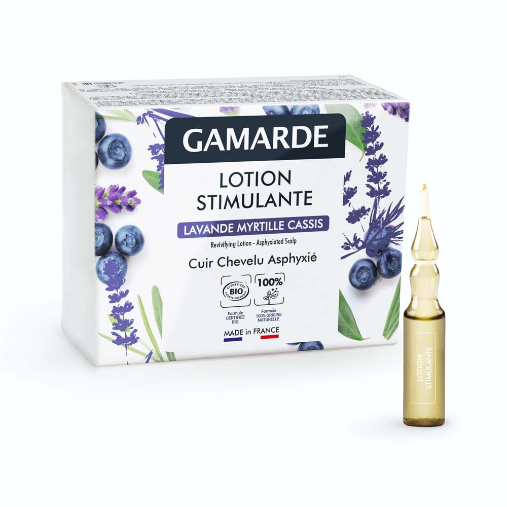 Gamarde Lotion Stimulante Bio Cuir Chevelu Asphyxié 6x5ml