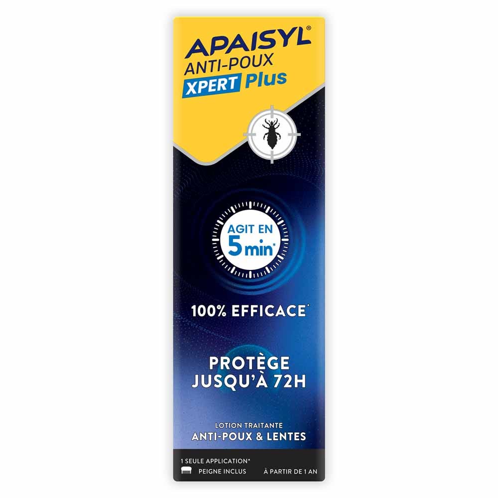 Apaisyl Anti-Poux & Lentes Lotion Xpert Plus 100ml