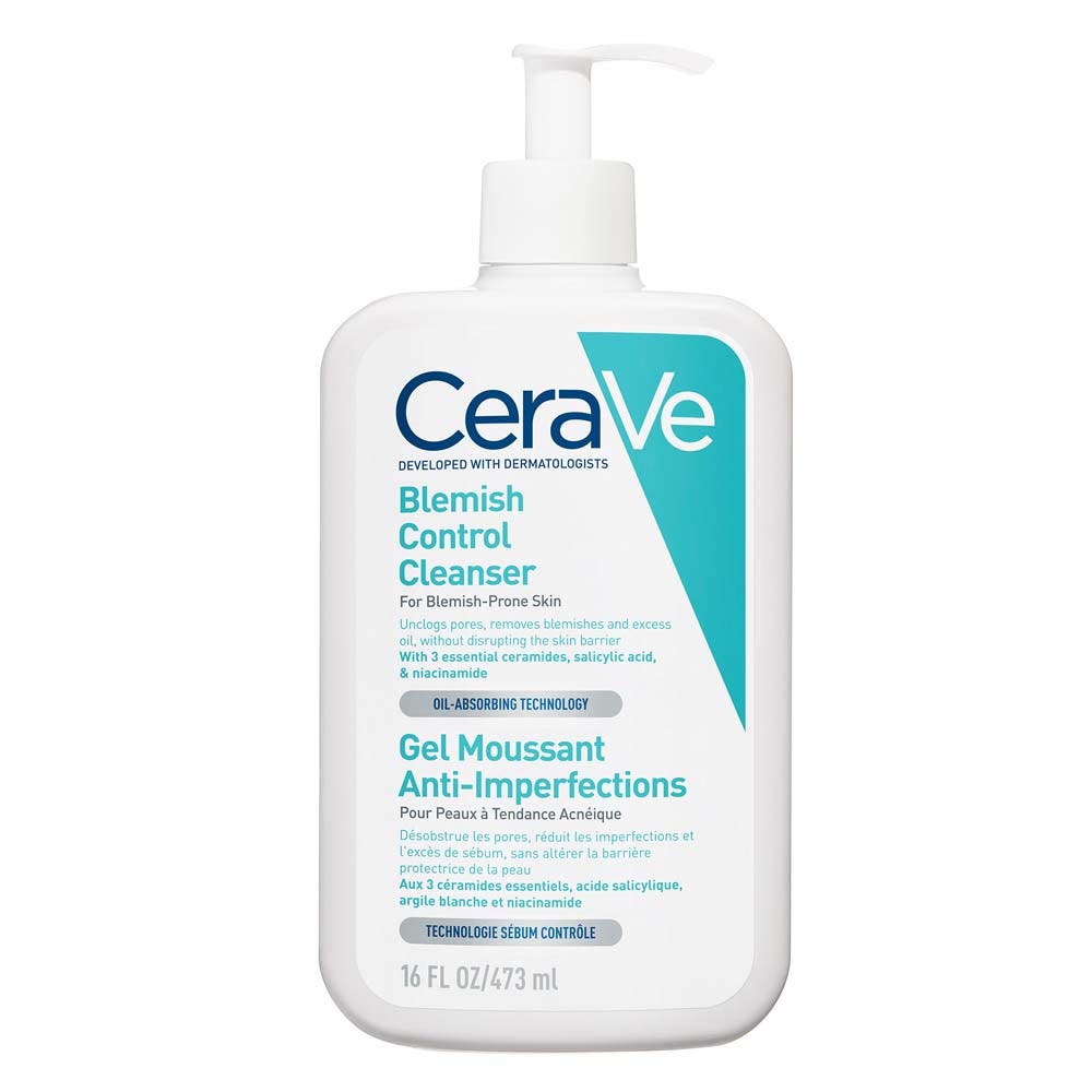 Cerave Face Gel Moussant Anti-imperfections Peaux à imperfections et à tendance acnéique 473ml - Easypara