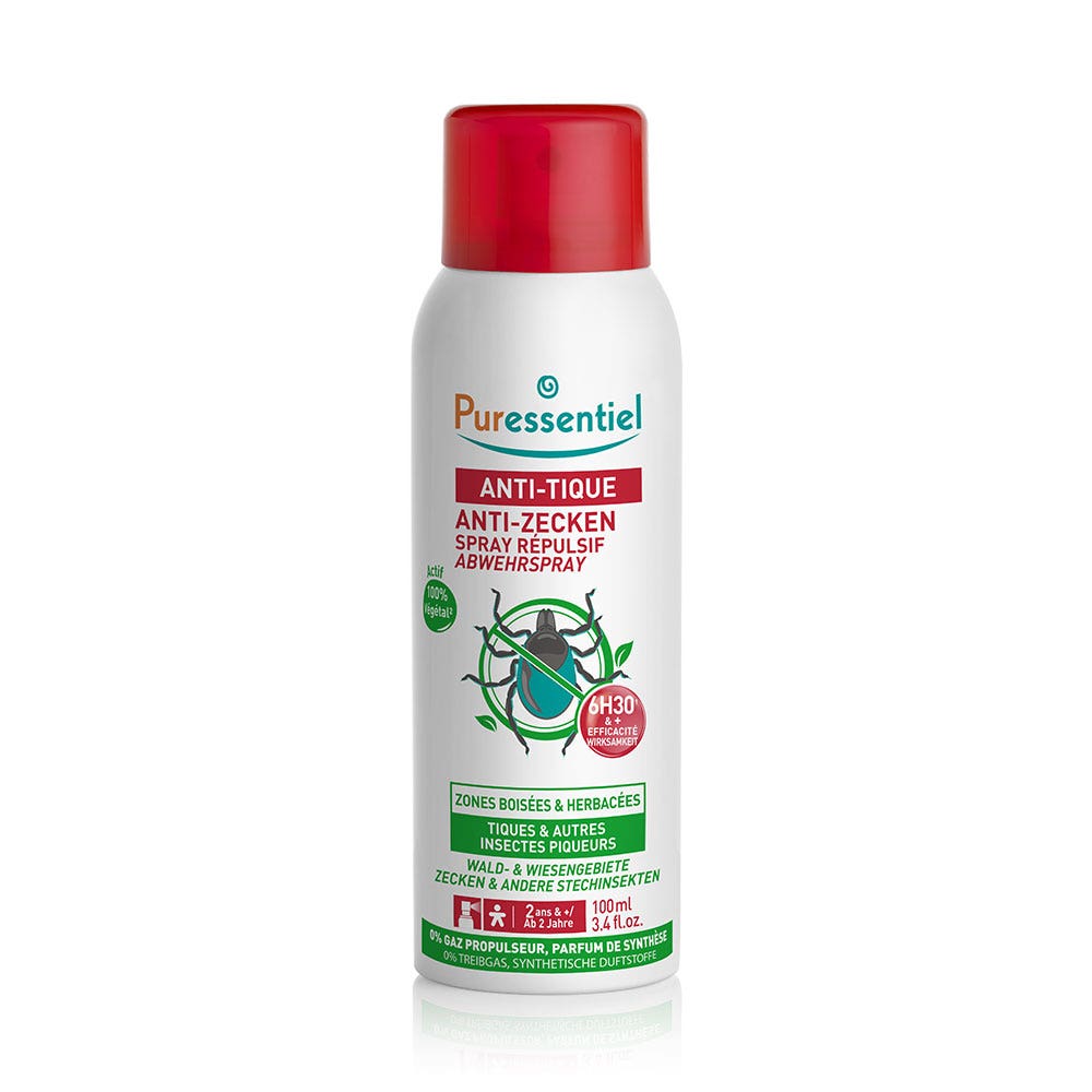 Puressentiel Anti-Tique Spray répulsif 100ml