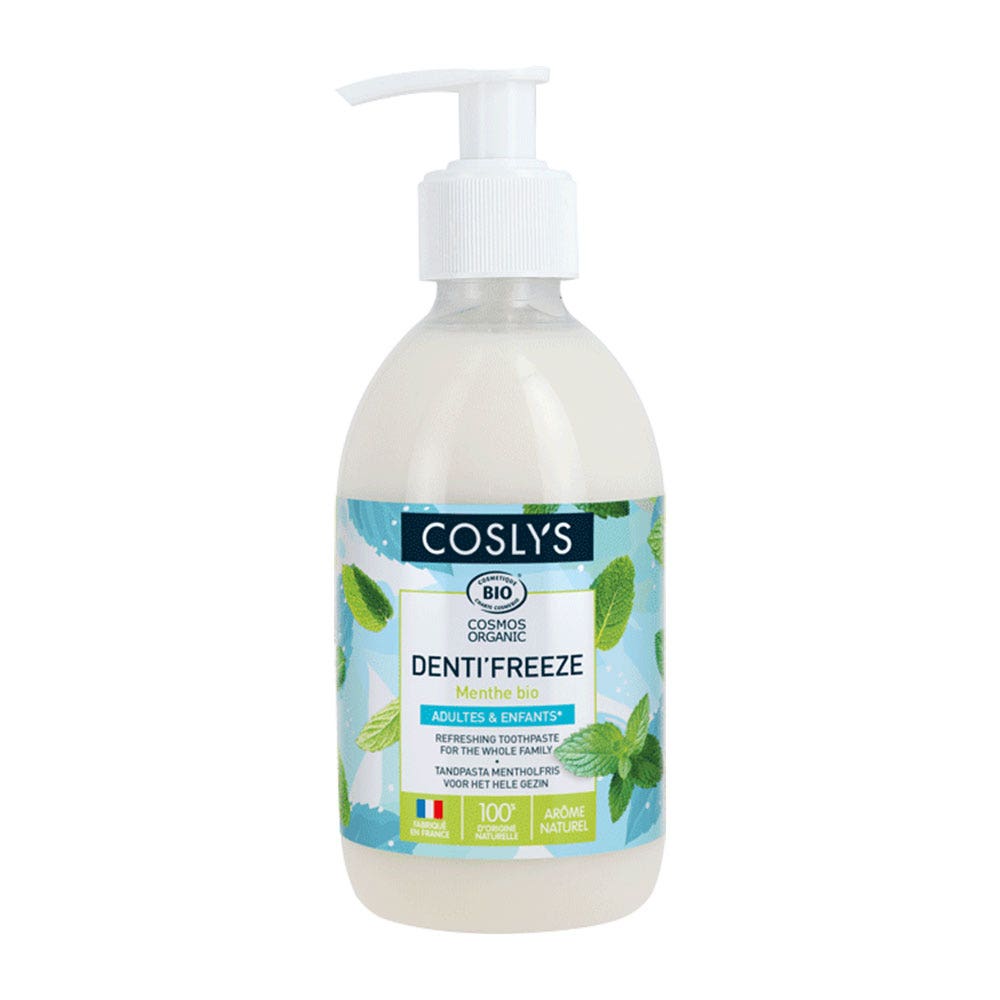 Coslys Denti'freeze famille Parfum menthe 350g