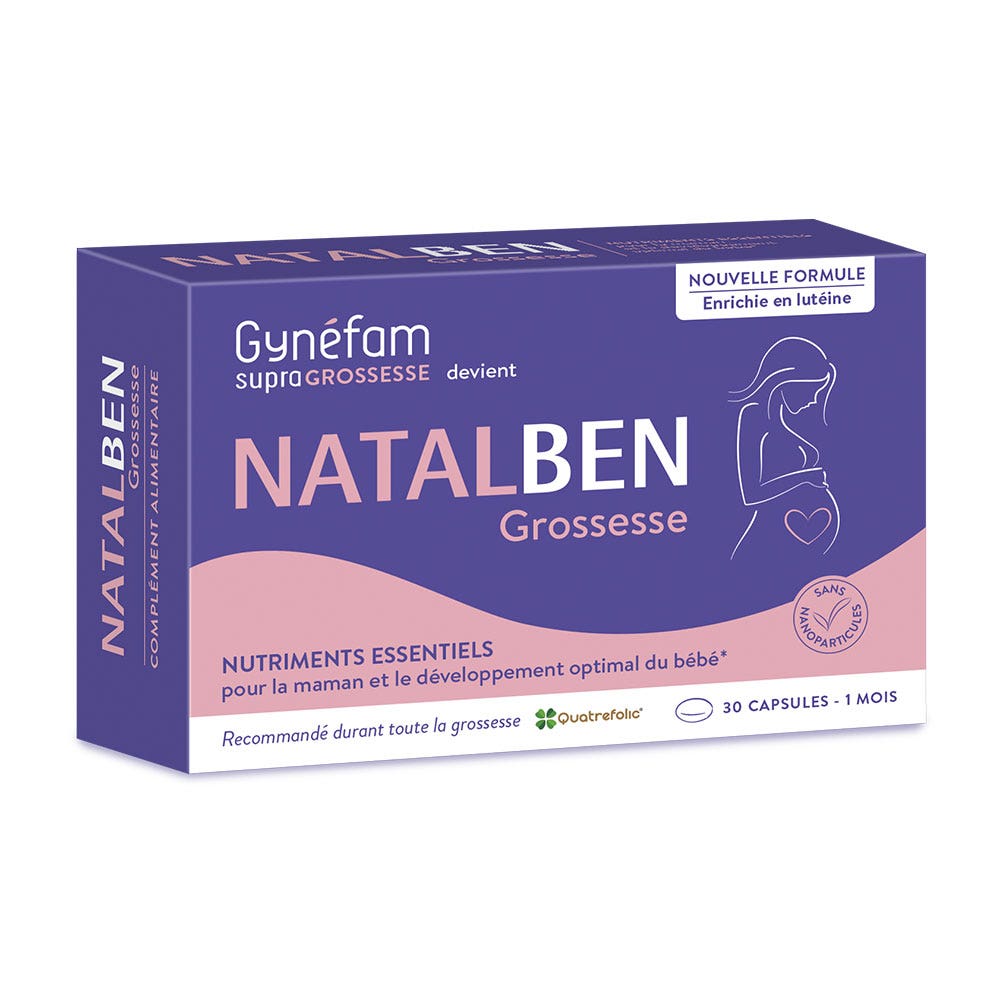 Effik Gynéfam Natalben Grossesse 30 Capsules