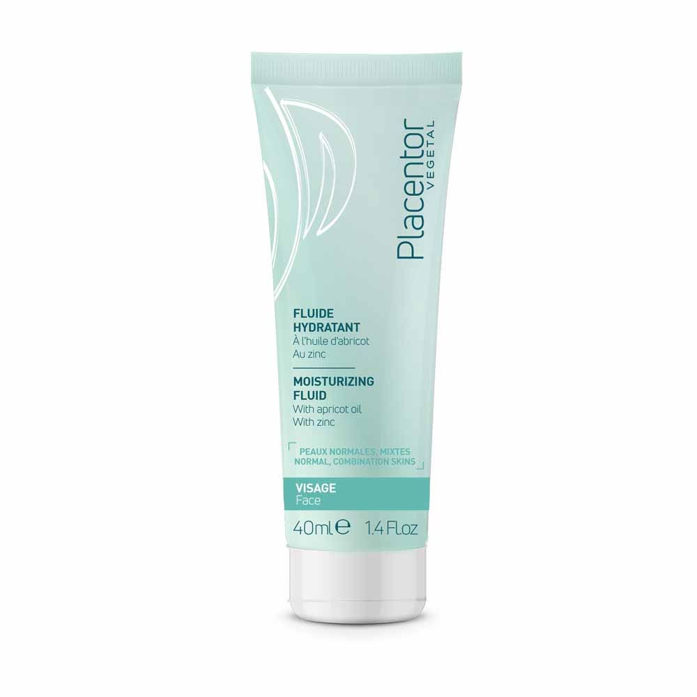 Placentor Végétal Fluide Hydratant Peaux Normales Mixtes 40ml