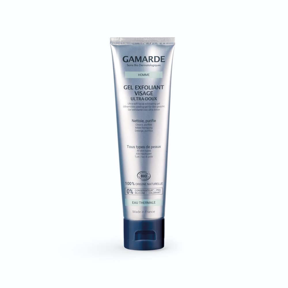 Gamarde Homme Gel Exfoliant Visage Bio Ultra-Doux 100ml