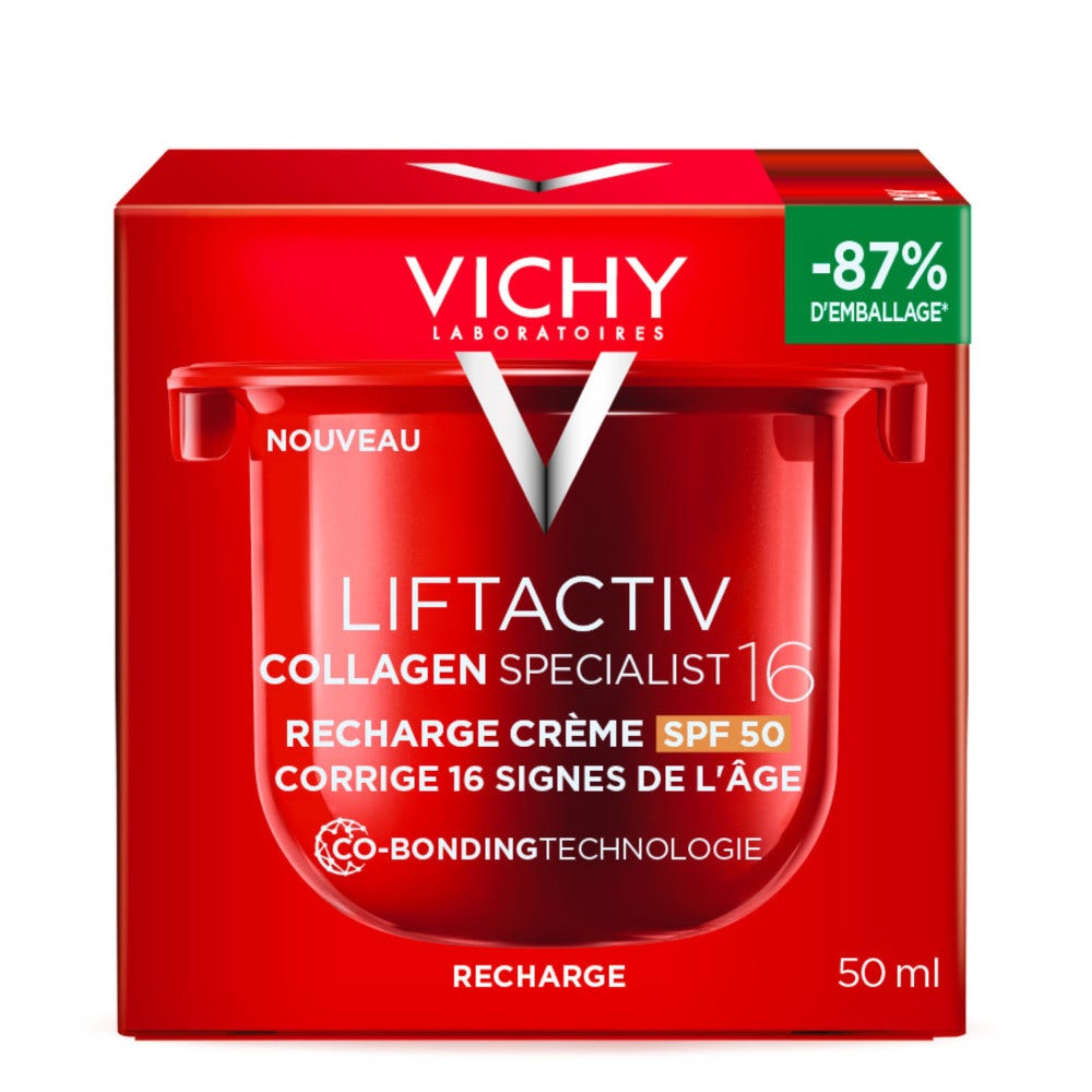 Vichy Liftactiv Supreme Recharge Crème Jour Anti-âge Pro-Collagène SPF50 50ml