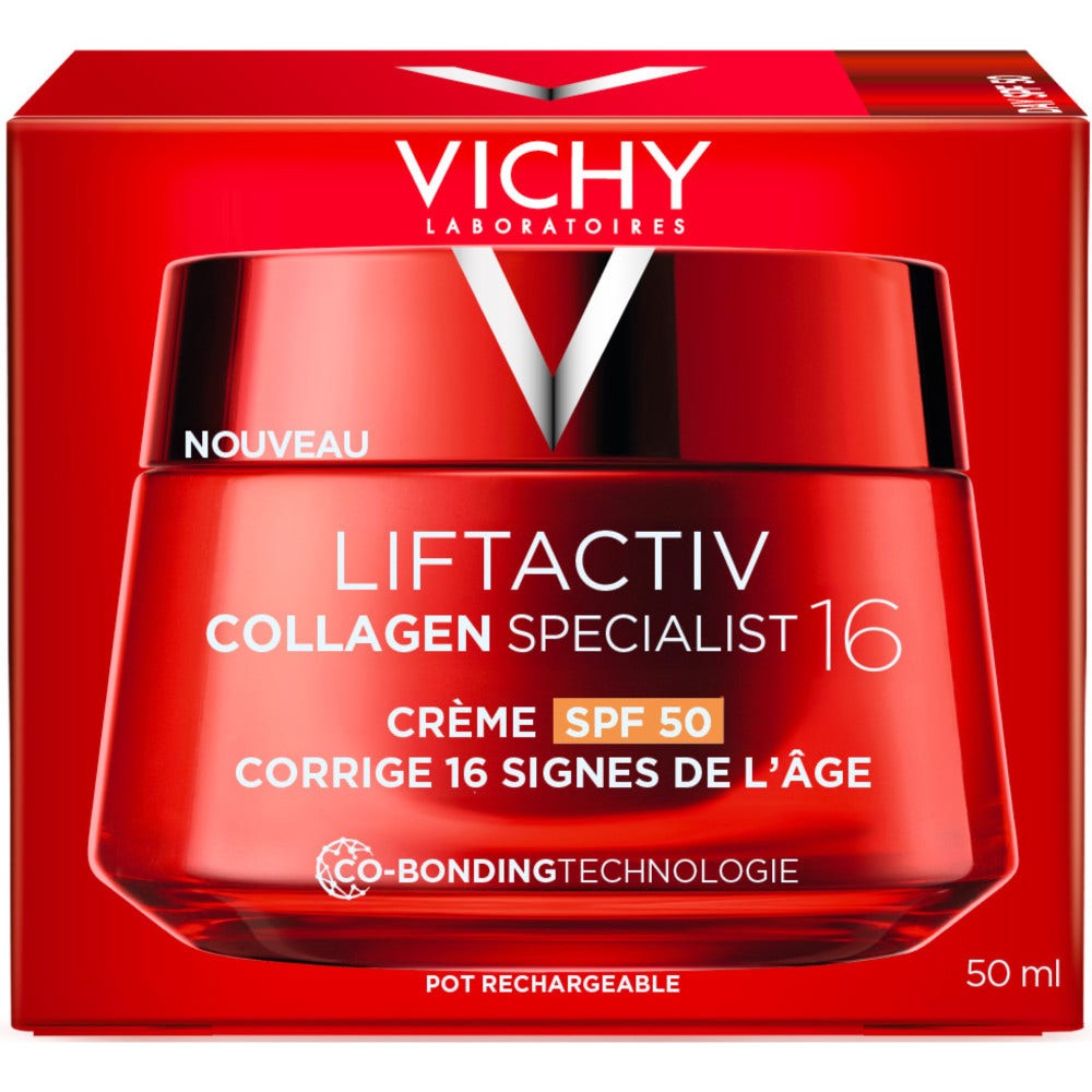 Vichy Liftactiv Supreme Crème Jour Anti-âge Pro-Collagène SPF50 50ml