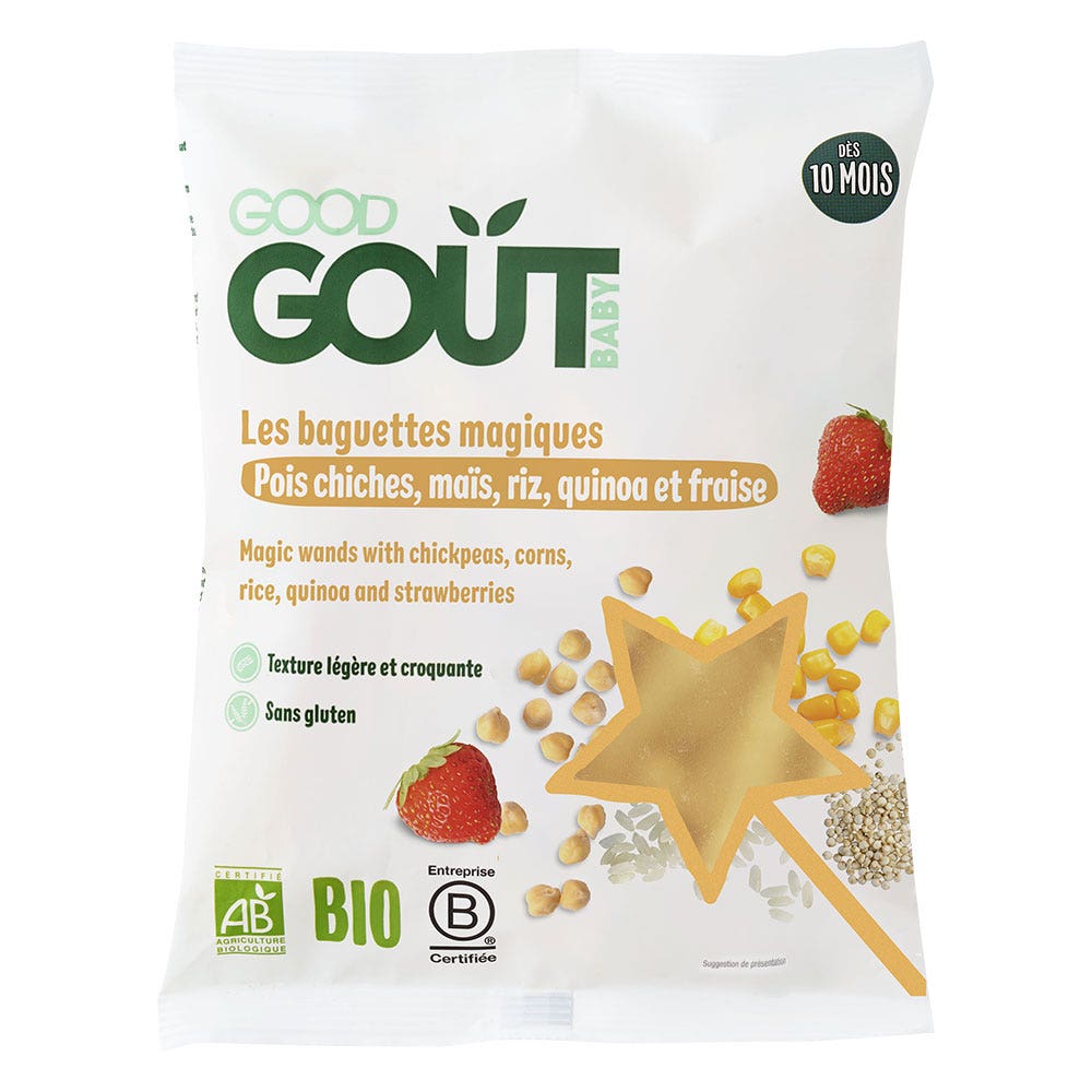 Good Gout Les snacks bio Dès 10 mois 35g