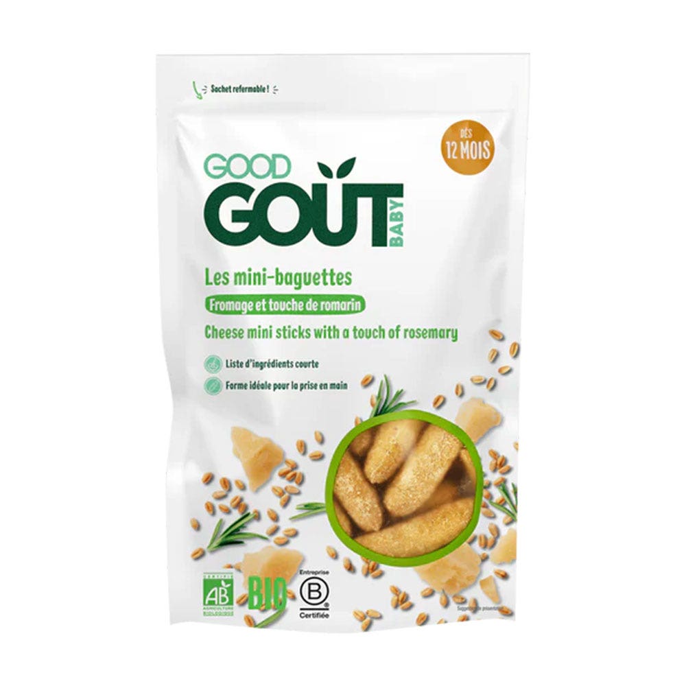 Good Gout Mini Baguettes Bio Des 12 Mois 70g
