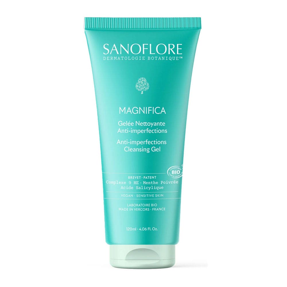 Sanoflore Magnifica Gelée Nettoyant Anti-Imperfections Bio 120ml
