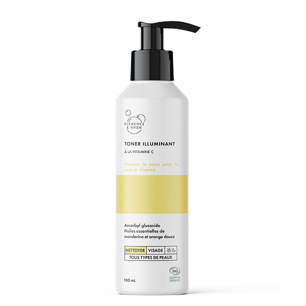 Clemence&Vivien Toner Illuminant Bio 150ml