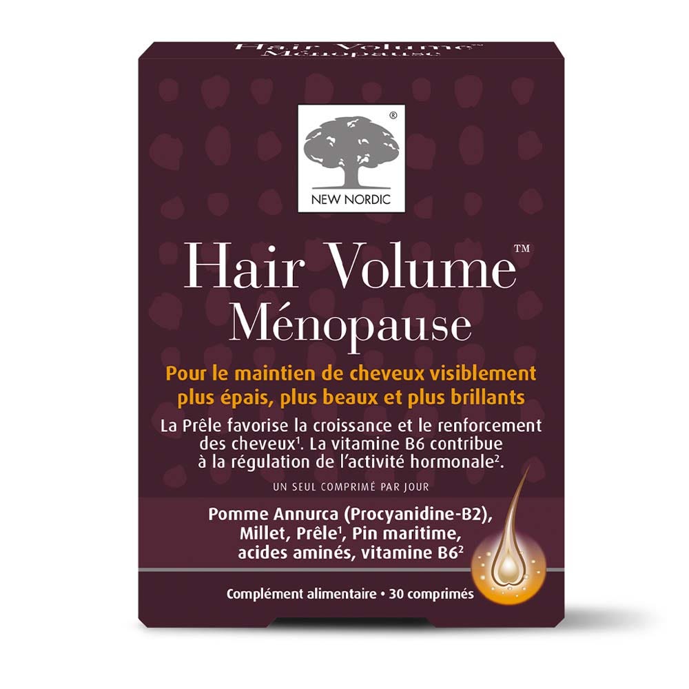 New Nordic Hair Volume Ménopause 30 Comprimés