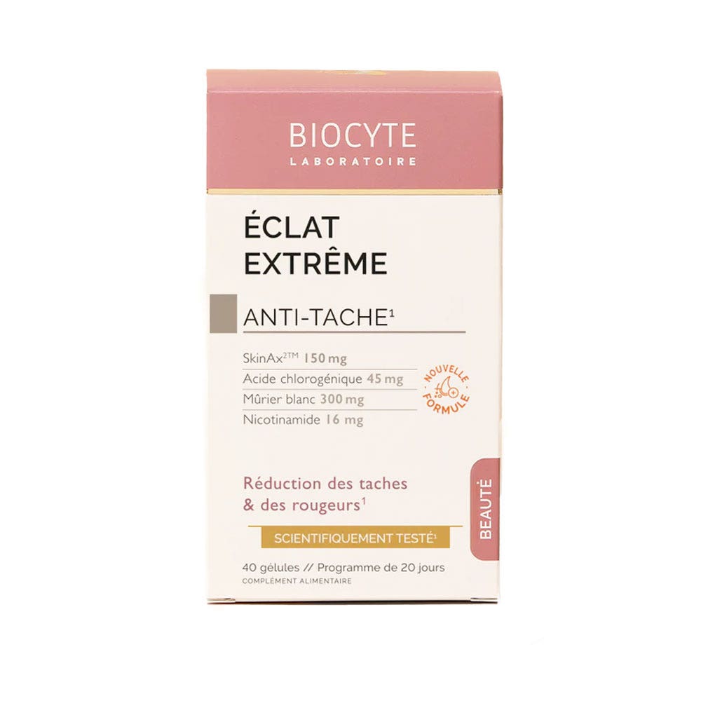 Biocyte Beauté Eclat Extrême Anti-tache 40 Gélules
