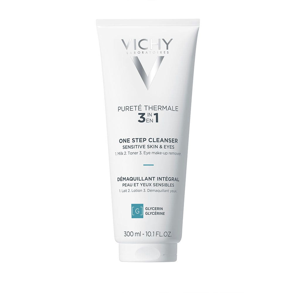 Vichy Purete Thermale Démaquillant Intrégal 3 en1 Visage Et Yeux Peaux Sensibles 300ml