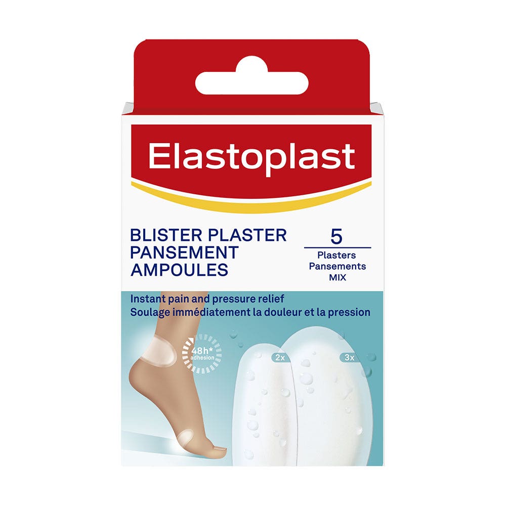 Elastoplast Pansement Ampoules MIX Blister Plaster x5 unités x5 unités