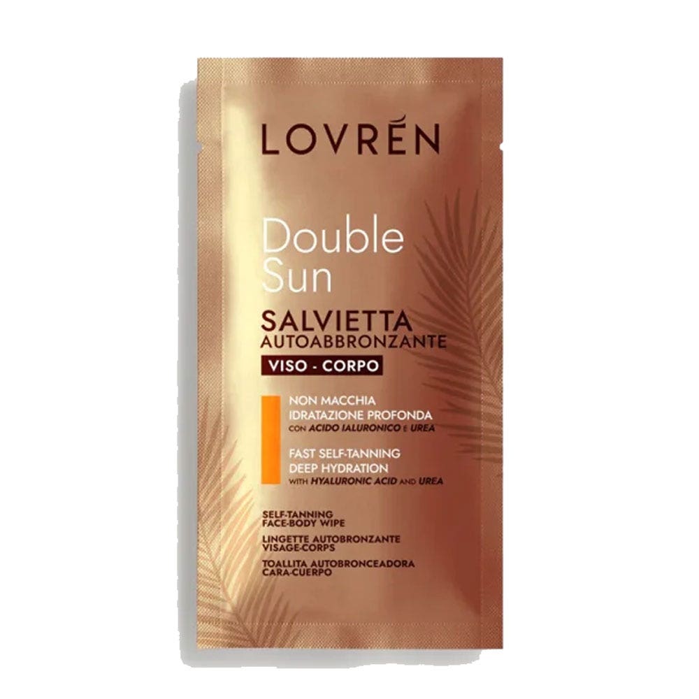 Lovren Lingettes Autobronzante Visage et Corps
