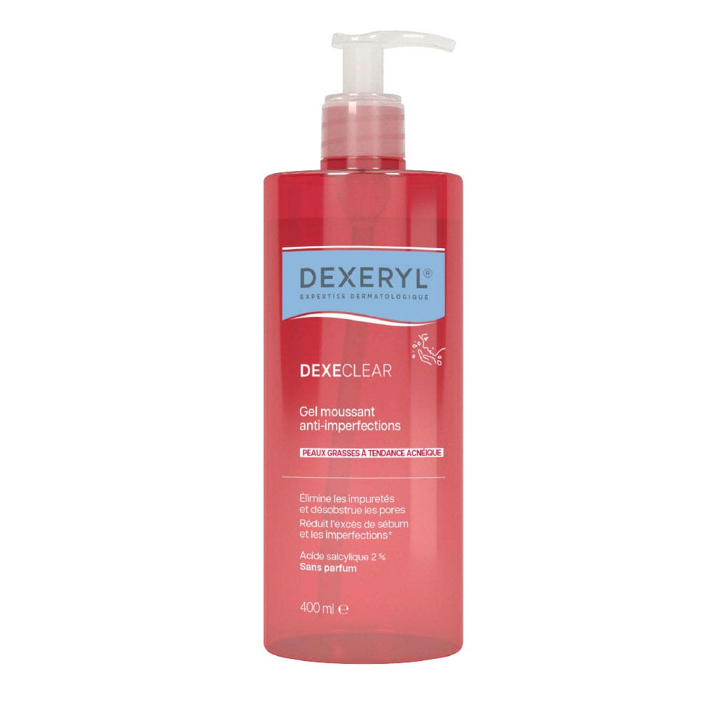 Dexeryl Dexeclear Gel Moussant Anti-Imperfections 400ml
