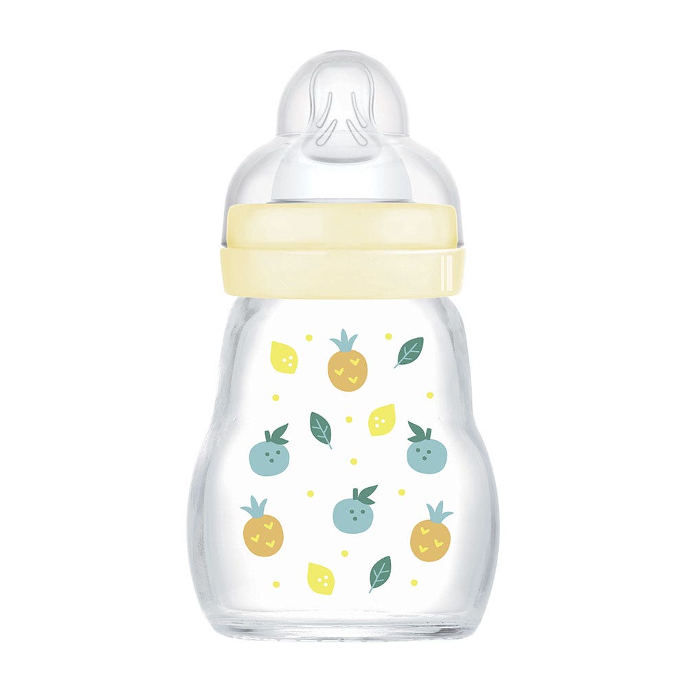 Mam Biberon En Verre Debit 1 0 Mois Et Plus 170 ml